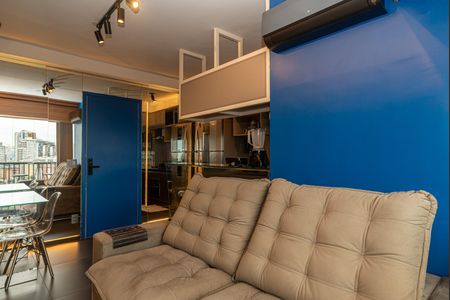 Sala de apartamento para alugar com 1 quarto, 49m² em Bela Vista, São Paulo