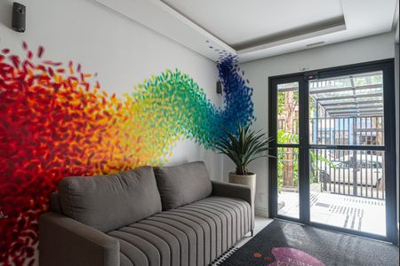 Apartamento para alugar com 49m², 1 quarto e 1 vagaÁrea comum - Hall Social