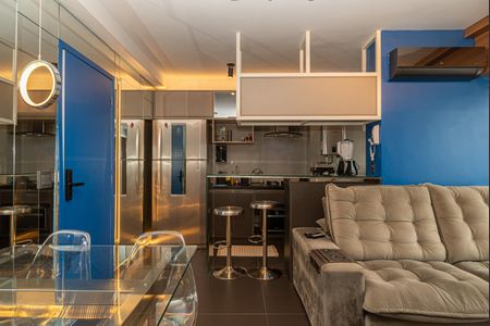 Sala de apartamento para alugar com 1 quarto, 49m² em Bela Vista, São Paulo