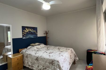 Quarto de apartamento para alugar com 1 quarto, 50m² em Orquidario, Santos