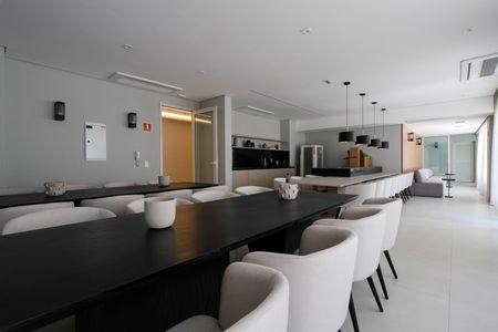 Studio para alugar com 22m², 1 quarto e sem vaga Studio para alugar com 22m², 1 quarto e sem vagaÁrea comum - Espaço gourmet
