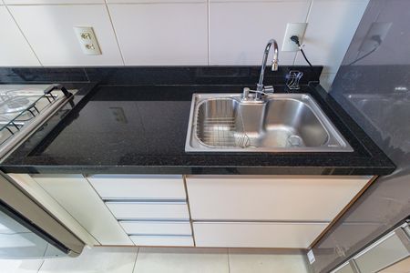 Apartamento para alugar com 61m², 2 quartos e 1 vaga Apartamento para alugar com 61m², 2 quartos e 1 vagaDetalhe - Cozinha