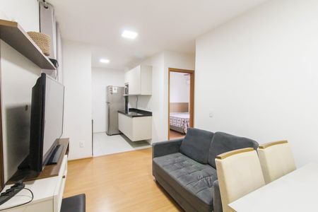 Sala de apartamento para alugar com 2 quartos, 55m² em Igara, Canoas