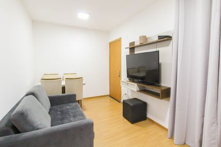 Sala de apartamento para alugar com 2 quartos, 55m² em Igara, Canoas