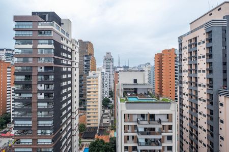 Sala - Vista de apartamento à venda com 4 quartos, 340m² em Pinheiros, São Paulo