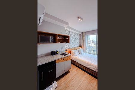 Studio para alugar com 24m², 1 quarto e sem vaga