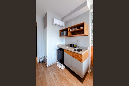 Studio para alugar com 24m², 1 quarto e sem vaga