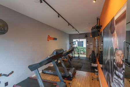 Apartamento para alugar com 49m², 2 quartos e 1 vaga Apartamento para alugar com 49m², 2 quartos e 1 vagaÁrea comum - Academia
