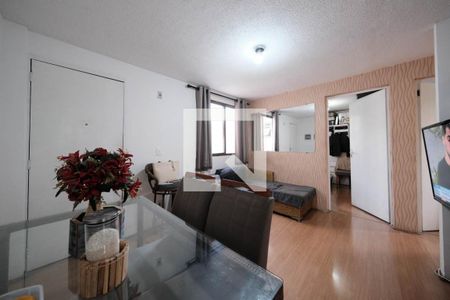 Sala de apartamento para alugar com 2 quartos, 47m² em Conjunto Habitacional Padre Manoel da Nobrega, São Paulo