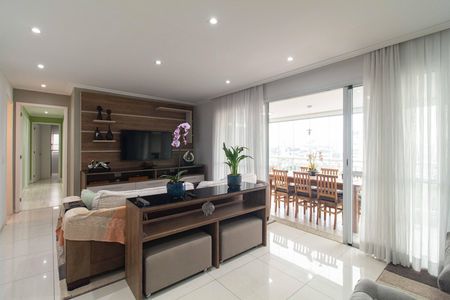 Sala de apartamento à venda com 4 quartos, 129m² em Jardim da Gloria, São Paulo