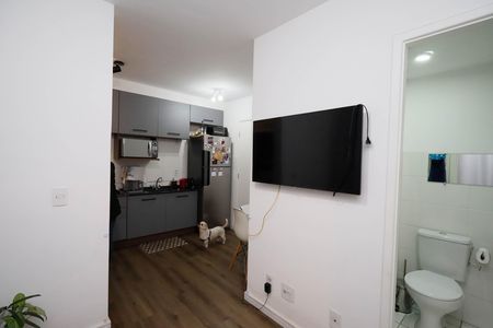 Sala  de apartamento para alugar com 2 quartos, 32m² em Parque Vitoria, São Paulo