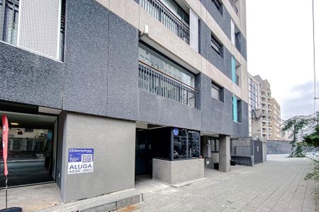 Studio para alugar com 27m², 1 quarto e sem vagaFachada - Plaquinha
