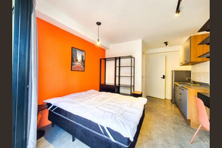 Studio para alugar com 20m², 1 quarto e sem vaga Studio para alugar com 20m², 1 quarto e sem vagaSala/Quarto