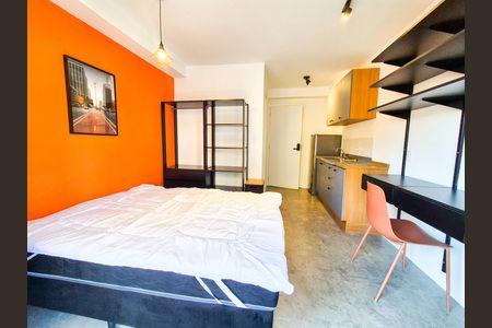 Sala/Quarto de kitnet/studio para alugar com 1 quarto, 20m² em Campos Elíseos, São Paulo