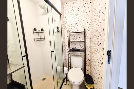 Banheiro de kitnet/studio para alugar com 1 quarto, 20m² em Campos Elíseos, São Paulo