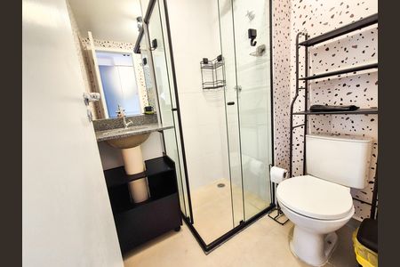 Studio para alugar com 20m², 1 quarto e sem vaga Studio para alugar com 20m², 1 quarto e sem vagaBanheiro
