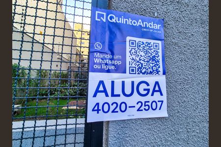 Studio para alugar com 20m², 1 quarto e sem vaga Studio para alugar com 20m², 1 quarto e sem vagaInstalação da placa