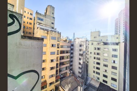 Vista da Varanda de kitnet/studio para alugar com 1 quarto, 20m² em Campos Elíseos, São Paulo