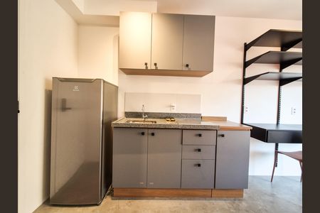 Studio para alugar com 20m², 1 quarto e sem vaga Studio para alugar com 20m², 1 quarto e sem vagaCozinha