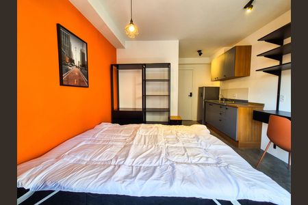 Studio para alugar com 20m², 1 quarto e sem vaga Studio para alugar com 20m², 1 quarto e sem vagaSala/Quarto