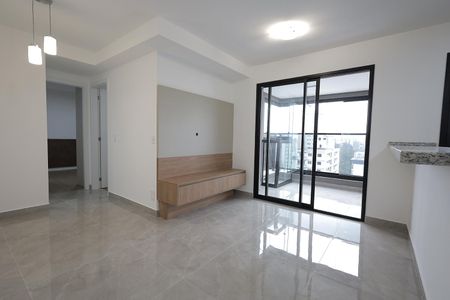 Sala de apartamento à venda com 2 quartos, 58m² em Jardim, Santo André