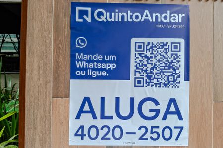 Studio para alugar com 30m², 1 quarto e sem vaga Studio para alugar com 30m², 1 quarto e sem vagaPlaquinha