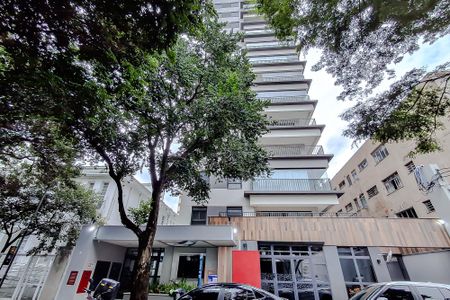 Studio para alugar com 30m², 1 quarto e sem vaga Studio para alugar com 30m², 1 quarto e sem vagaFachada - Plaquinha