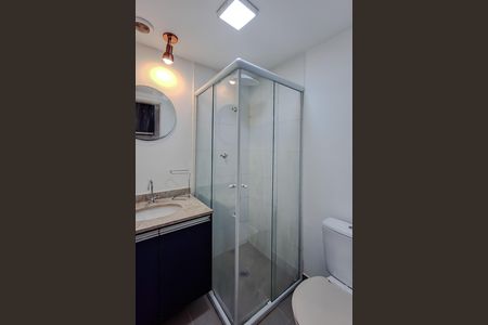 Studio para alugar com 30m², 1 quarto e sem vaga Studio para alugar com 30m², 1 quarto e sem vagaBanheiro