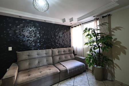 Sala de apartamento à venda com 2 quartos, 55m² em Jardim Alvorada, Santo André