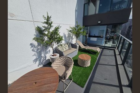 Apartamento para alugar com 40m², 1 quarto e sem vagaVaranda