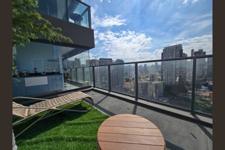 Apartamento para alugar com 40m², 1 quarto e sem vagaVaranda