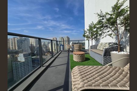 Apartamento para alugar com 40m², 1 quarto e sem vagaVaranda