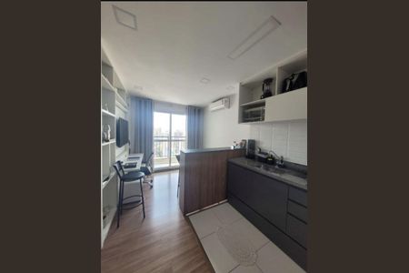 SalaSala/Cozinha de apartamento à venda com 1 quarto, 28m² em República, São Paulo