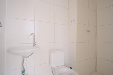 Banheiro de kitnet/studio à venda com 1 quarto, 25m² em Tatuapé, São Paulo