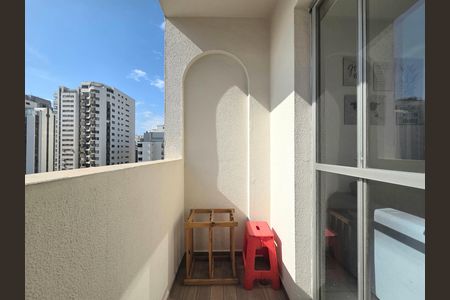 Apartamento à venda com 48m², 1 quarto e 1 vagaVaranda