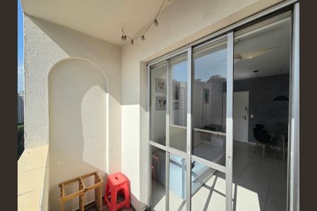 Apartamento à venda com 48m², 1 quarto e 1 vagaVaranda