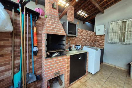 Área comum - Churrasqueira de casa à venda com 4 quartos, 238m² em Cidade Satélite Íris, Campinas