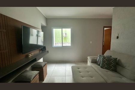 Sala de apartamento à venda com 2 quartos, 110m² em Jardim Santo Antônio, Santo André