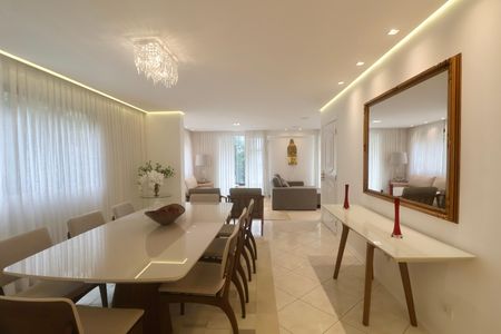 Sala de apartamento para alugar com 5 quartos, 360m² em Centro, Guarujá