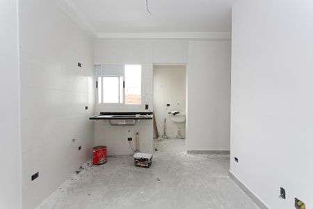 Sala de apartamento para alugar com 2 quartos, 45m² em Vila Dalila, São Paulo
