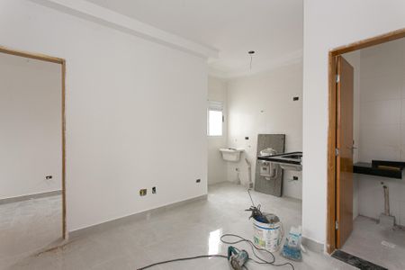 Sala de apartamento para alugar com 2 quartos, 45m² em Vila Dalila, São Paulo