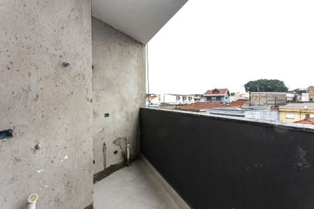 Varanda de kitnet/studio para alugar com 1 quarto, 45m² em Vila Dalila, São Paulo