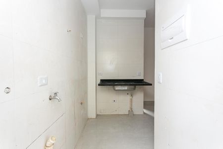 Cozinha de apartamento para alugar com 2 quartos, 45m² em Vila Dalila, São Paulo