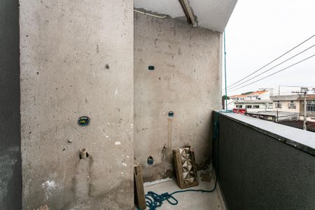 Varanda de kitnet/studio para alugar com 1 quarto, 45m² em Vila Dalila, São Paulo