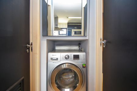 lavanderia de apartamento à venda com 2 quartos, 46m² em Cerqueira César, São Paulo