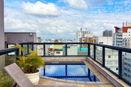 Piscina de apartamento à venda com 2 quartos, 46m² em Cerqueira César, São Paulo