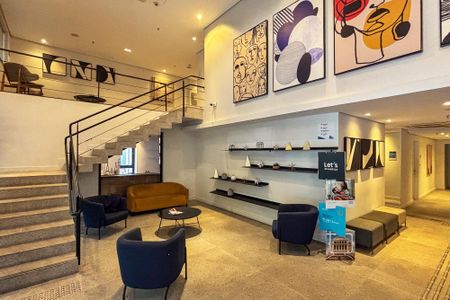 hall de entrada de apartamento à venda com 2 quartos, 46m² em Cerqueira César, São Paulo