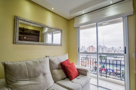 Sala de apartamento à venda com 2 quartos, 55m² em Vila Curuçá, Santo André