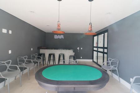 Apartamento para alugar com 37m², 2 quartos e 1 vagaArea comum - Sala de jogos