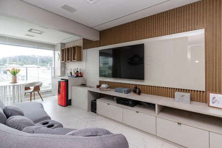 Sala de apartamento à venda com 3 quartos, 140m² em Jardim Caravelas, São Paulo